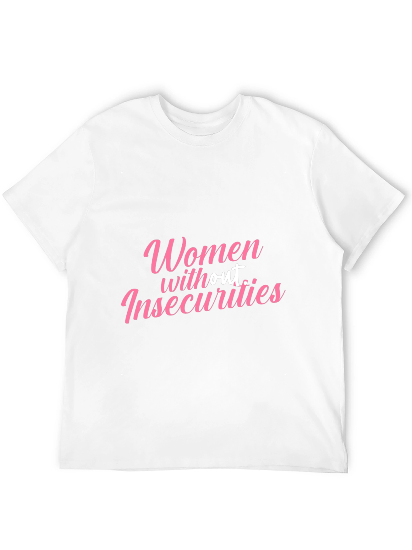 Women Without Insecurities Black T-Shirt
