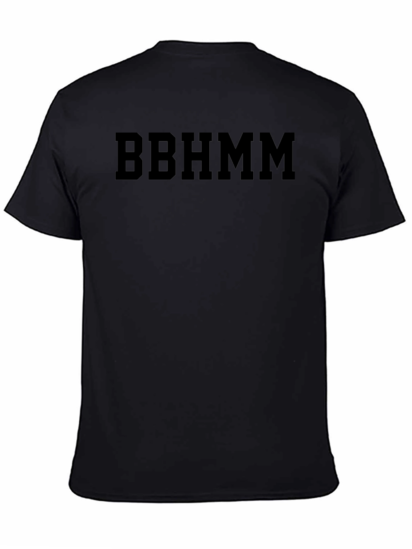 BBHMM Graphic Tee - Black Cotton T-Shirt