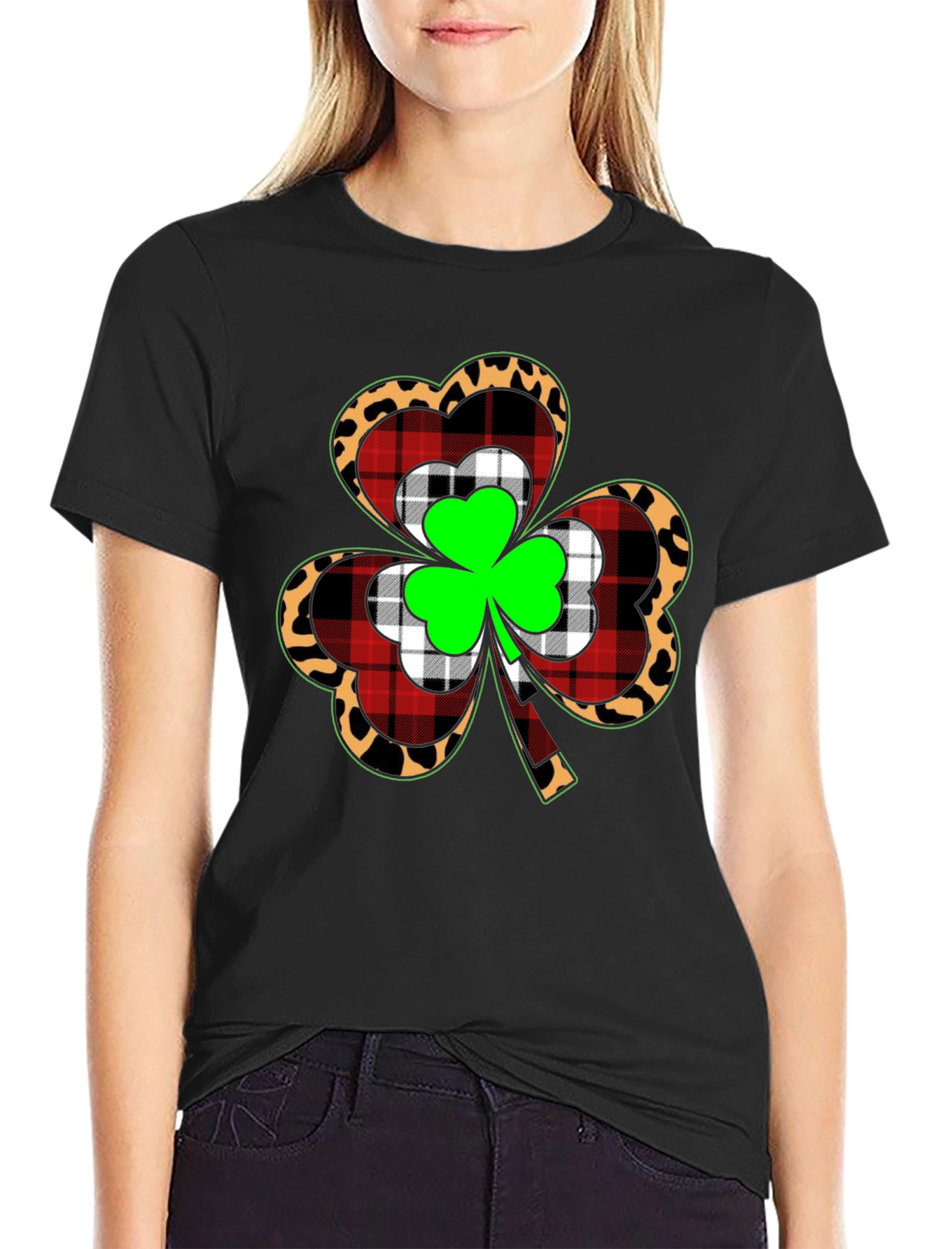 St. Patricks Day Clover Shirt