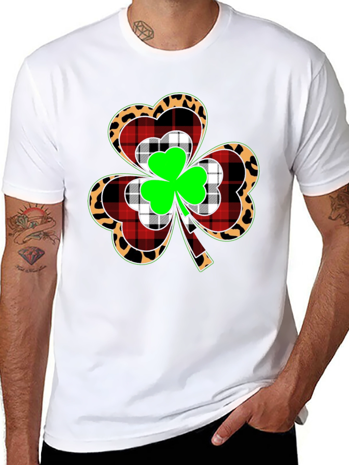 St. Patricks Day Clover Shirt