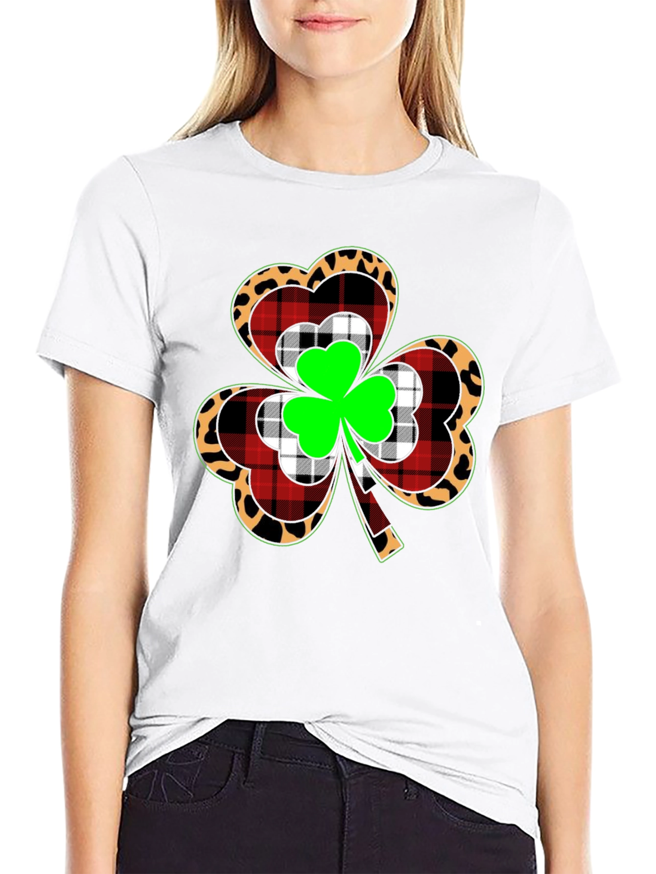 St. Patricks Day Clover Shirt
