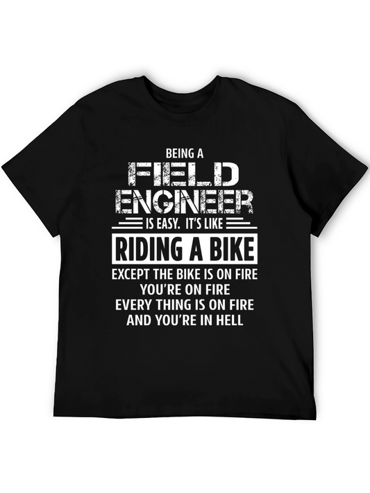 Field Engineer Hell Bike T-Shirt