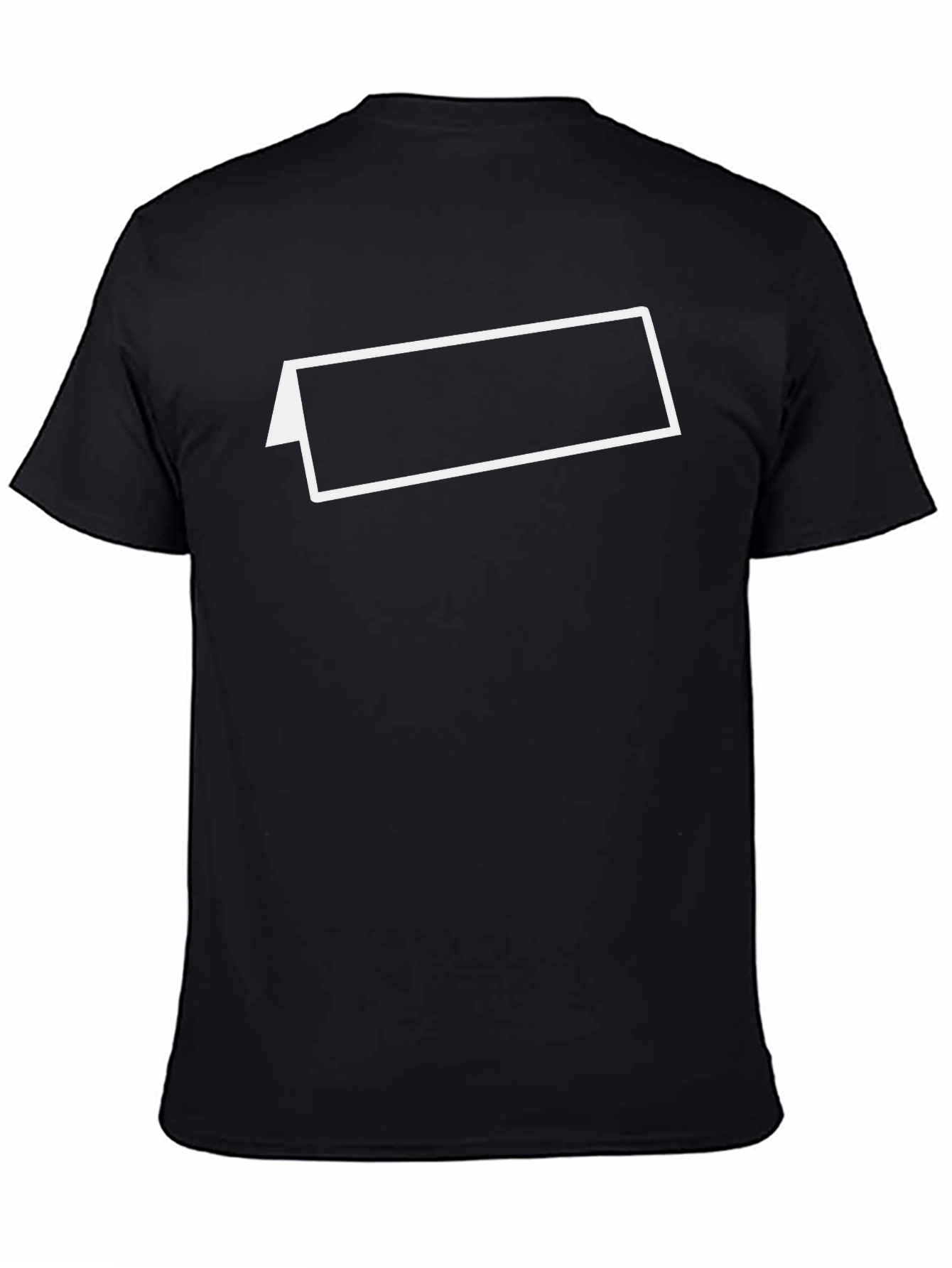 Modern Black T-Shirt with Graphic Print