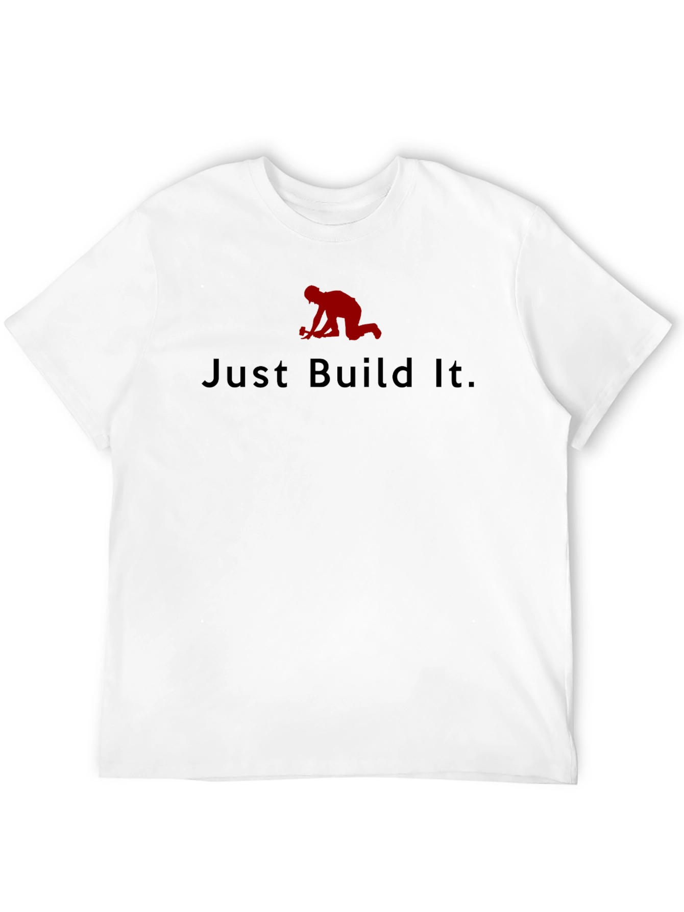 Just Build It Black T-Shirt