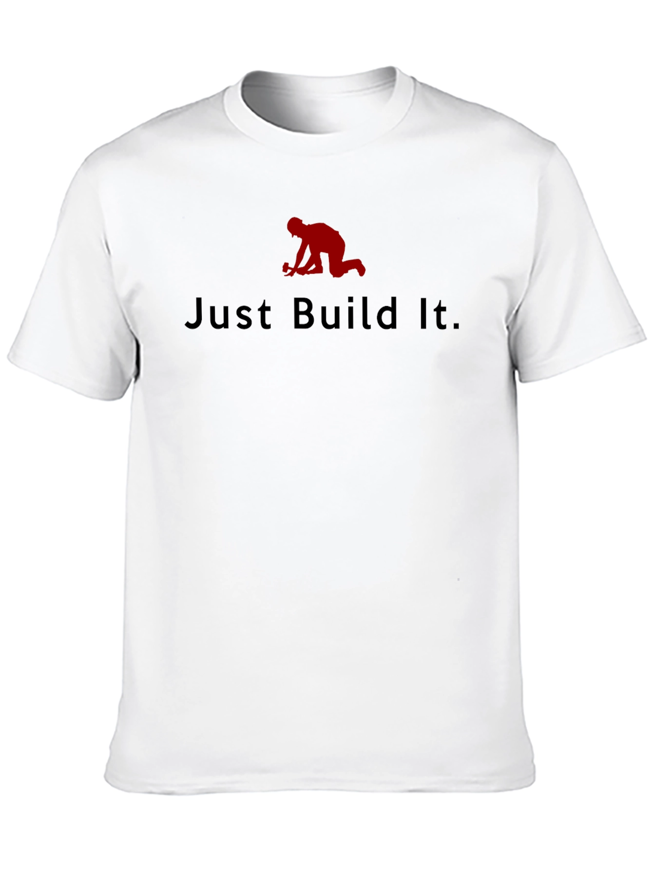 Just Build It Black T-Shirt