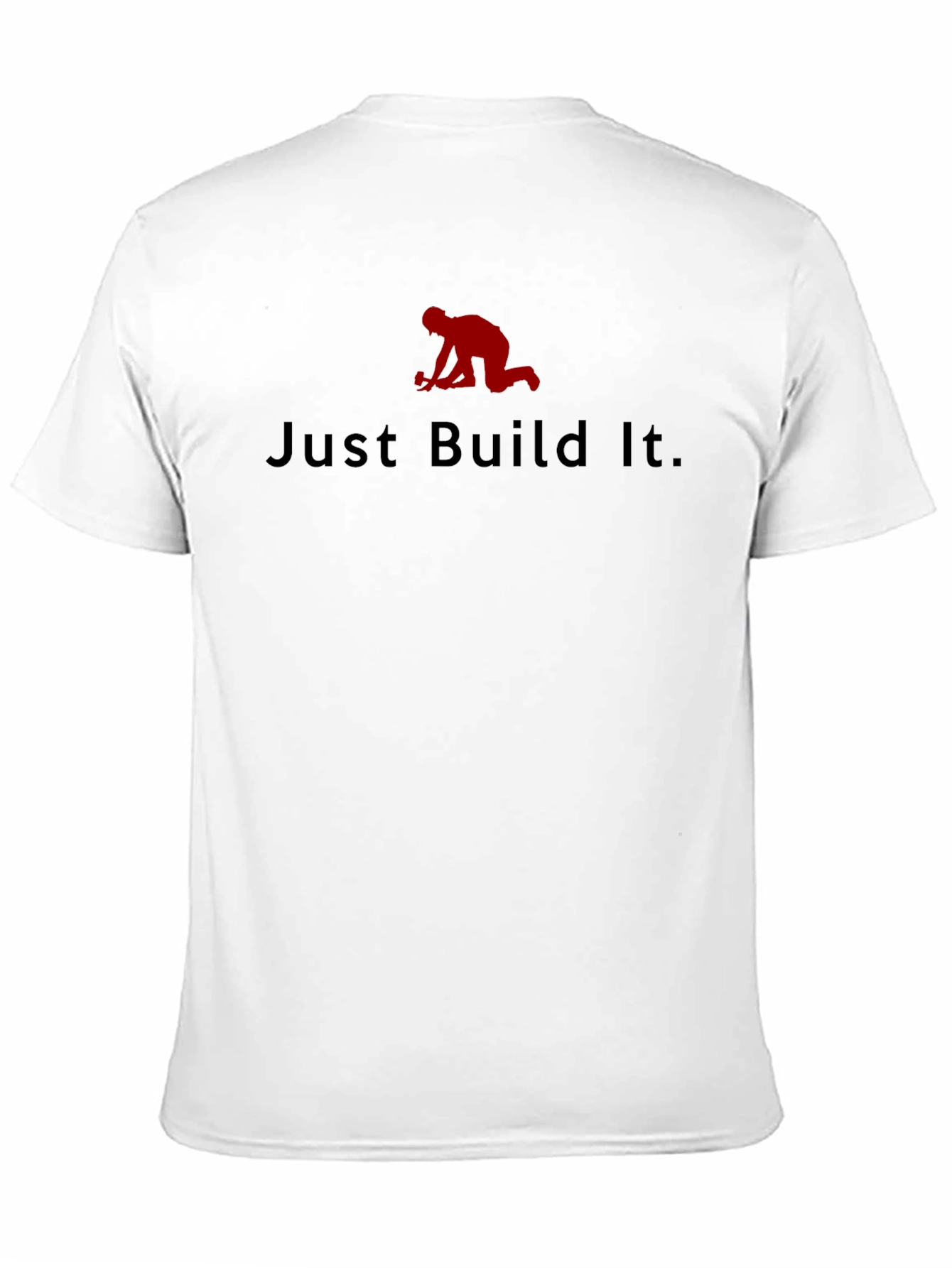 Just Build It Black T-Shirt