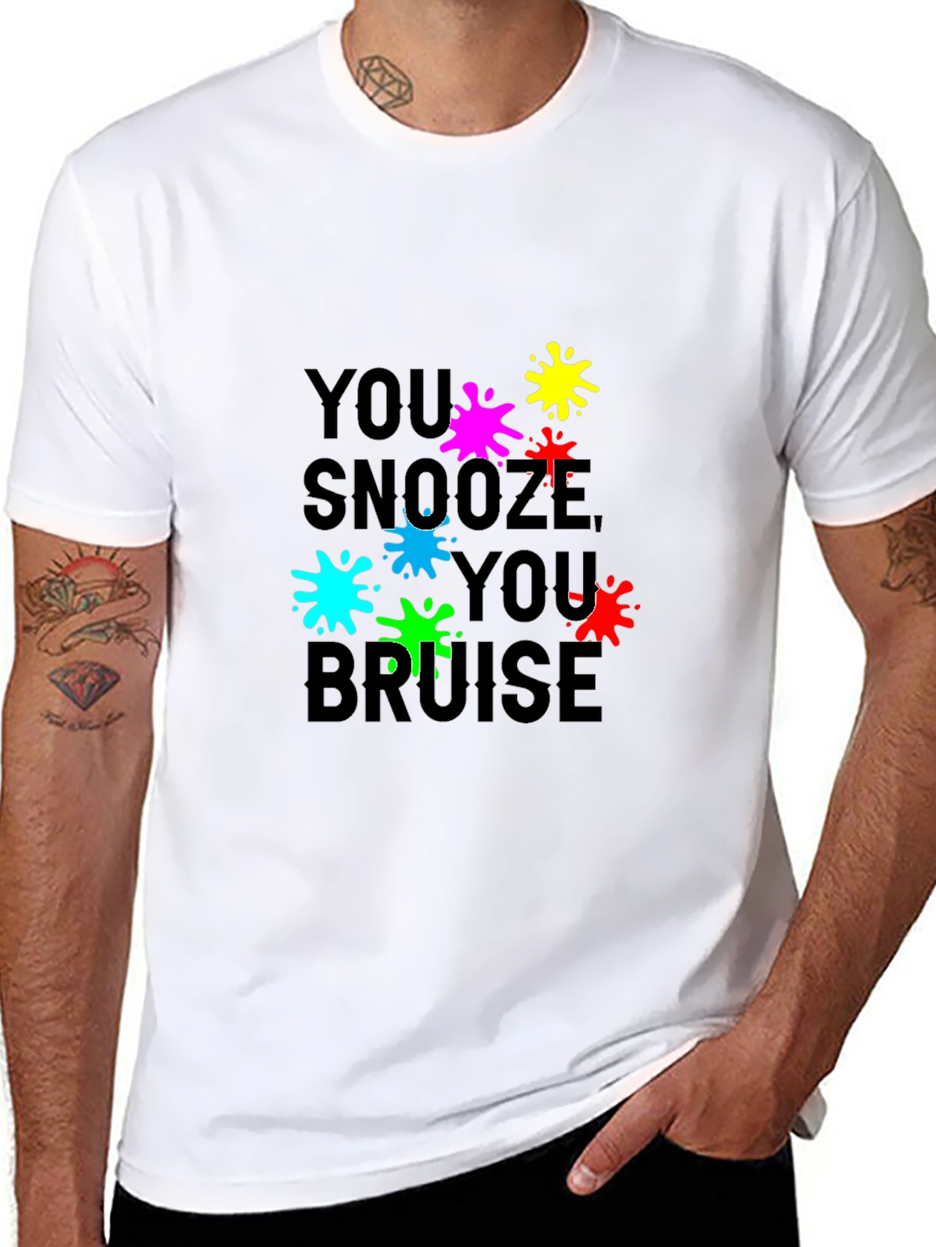 You Snooze You Bruise Graphic Tee
