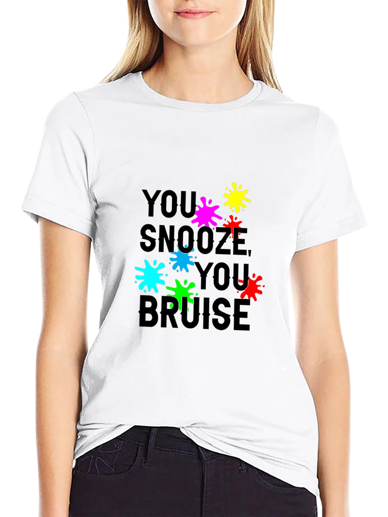 You Snooze You Bruise Graphic Tee