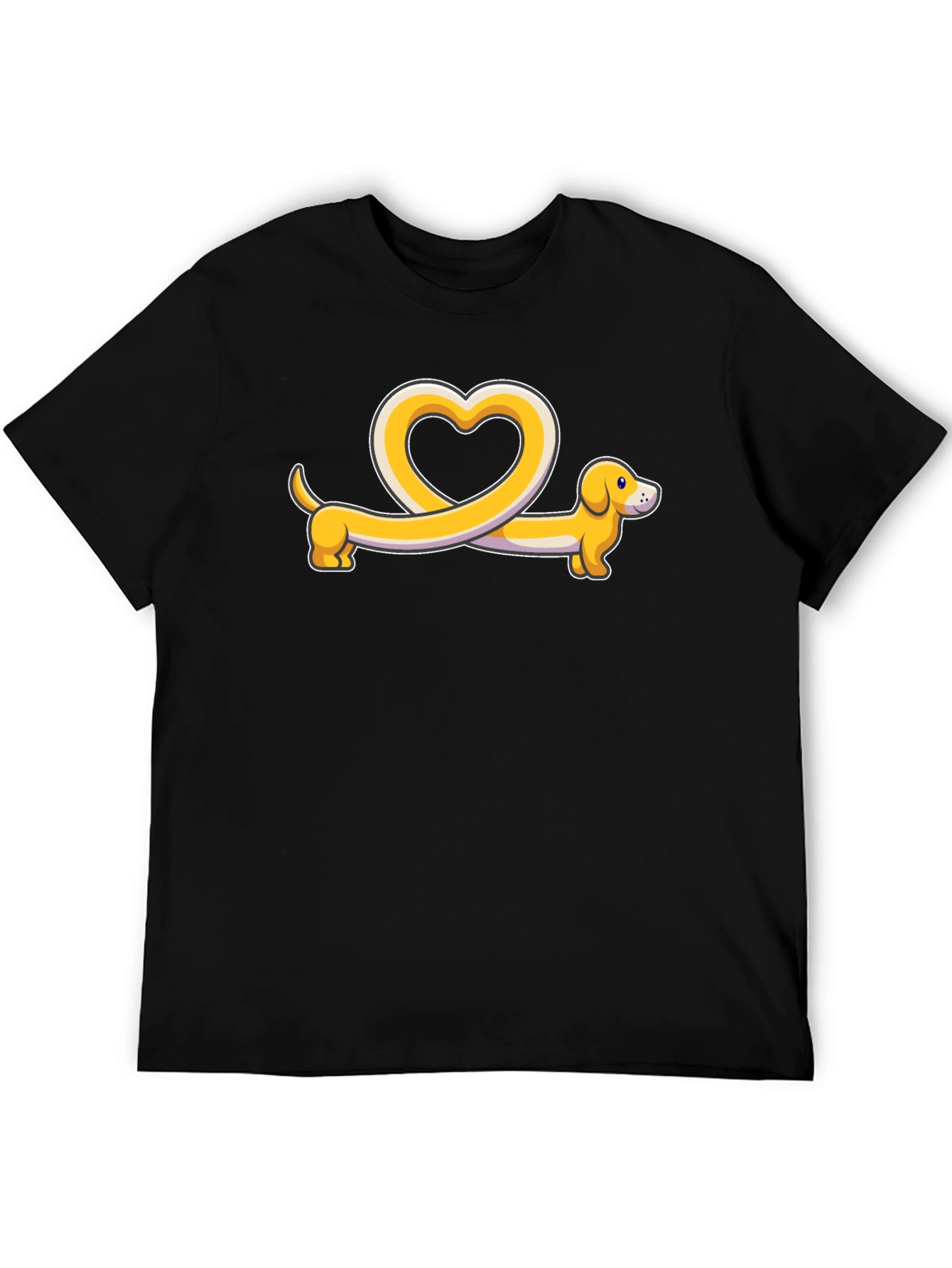 Dachshund Heart T-Shirt - Cute Dog Lover Tee