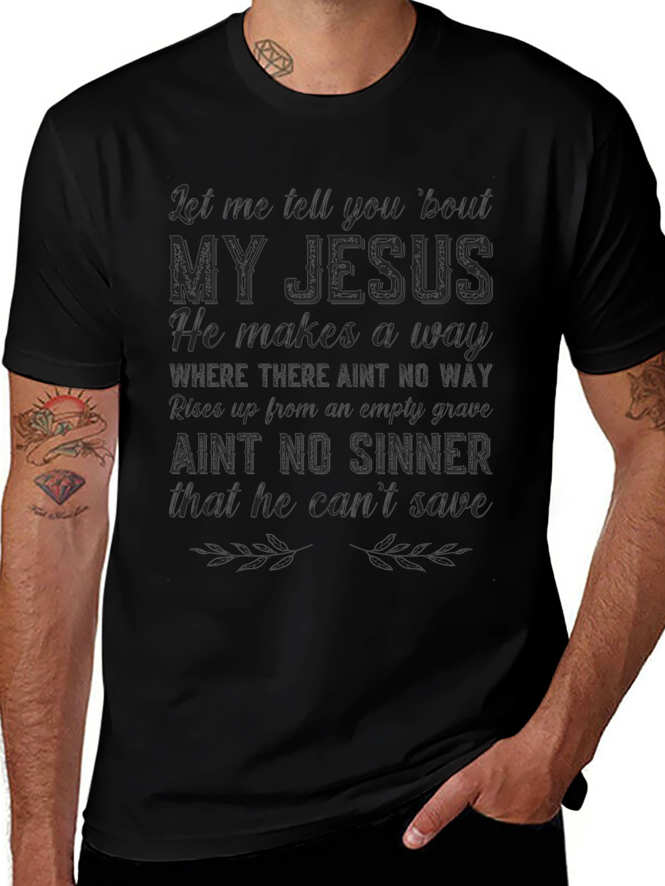 My Jesus Christian Graphic T-Shirt