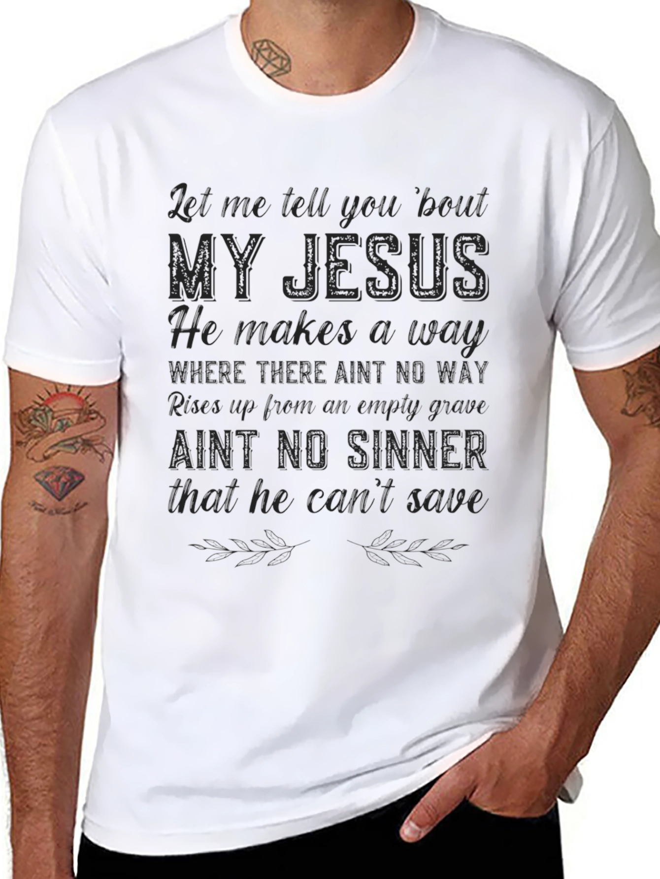 My Jesus Christian Graphic T-Shirt
