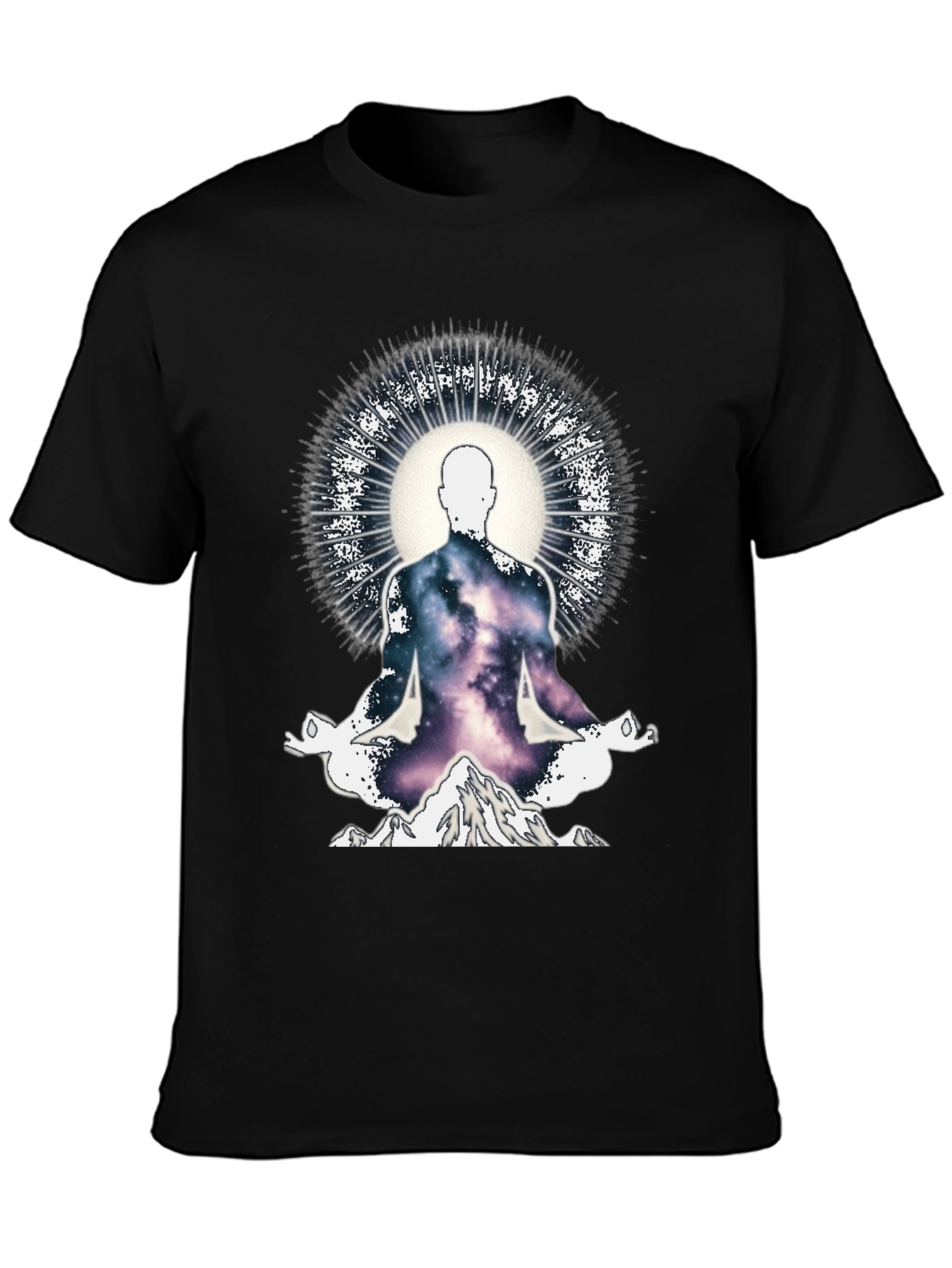 Cosmic Yogi Mens Graphic Tee