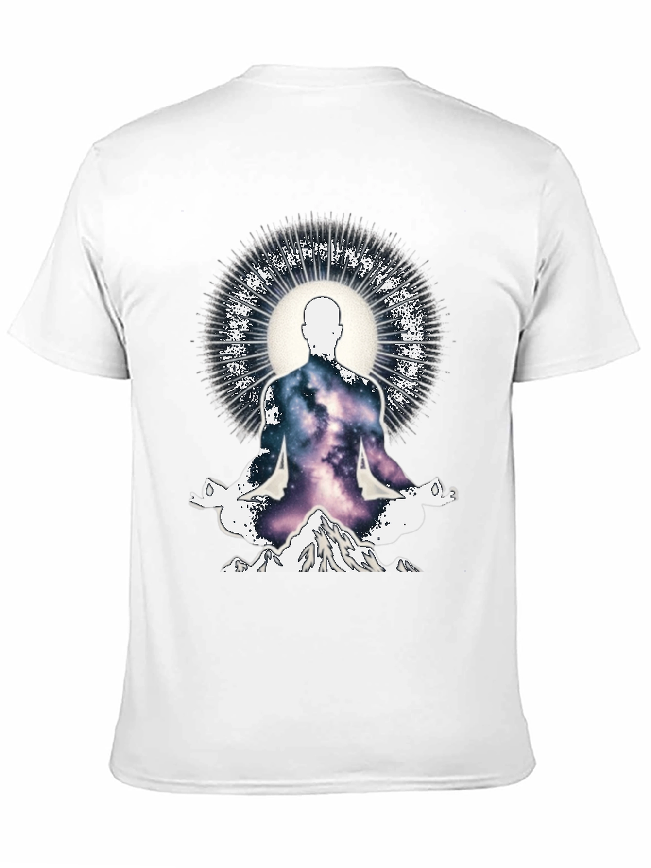 Cosmic Yogi Mens Graphic Tee