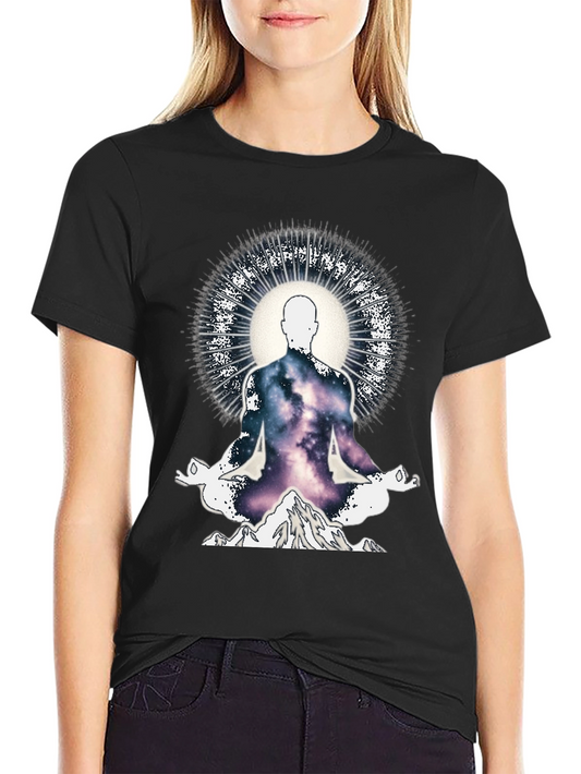 Cosmic Yogi Mens Graphic Tee
