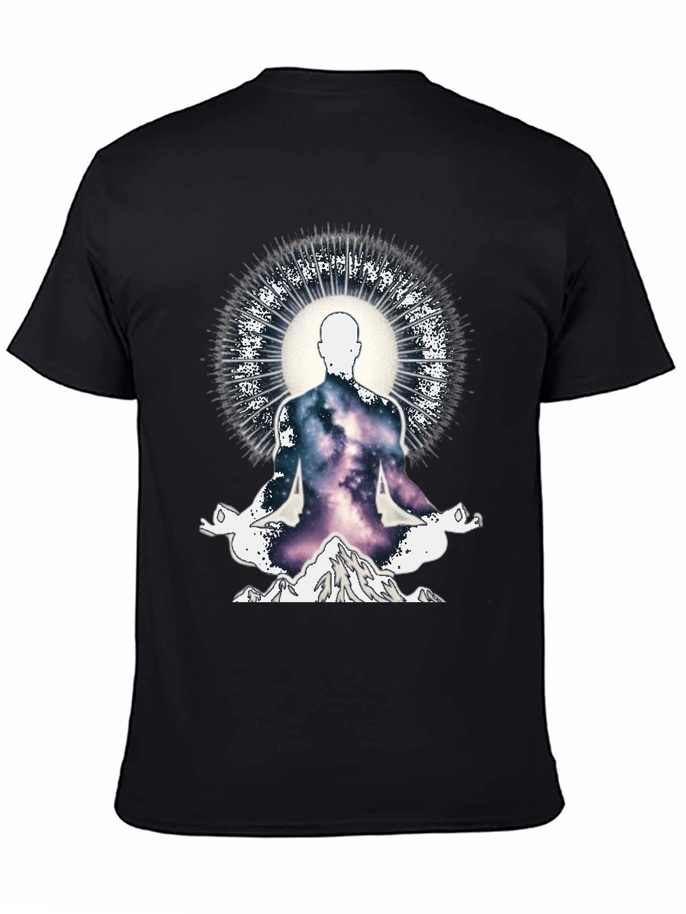 Cosmic Yogi Mens Graphic Tee