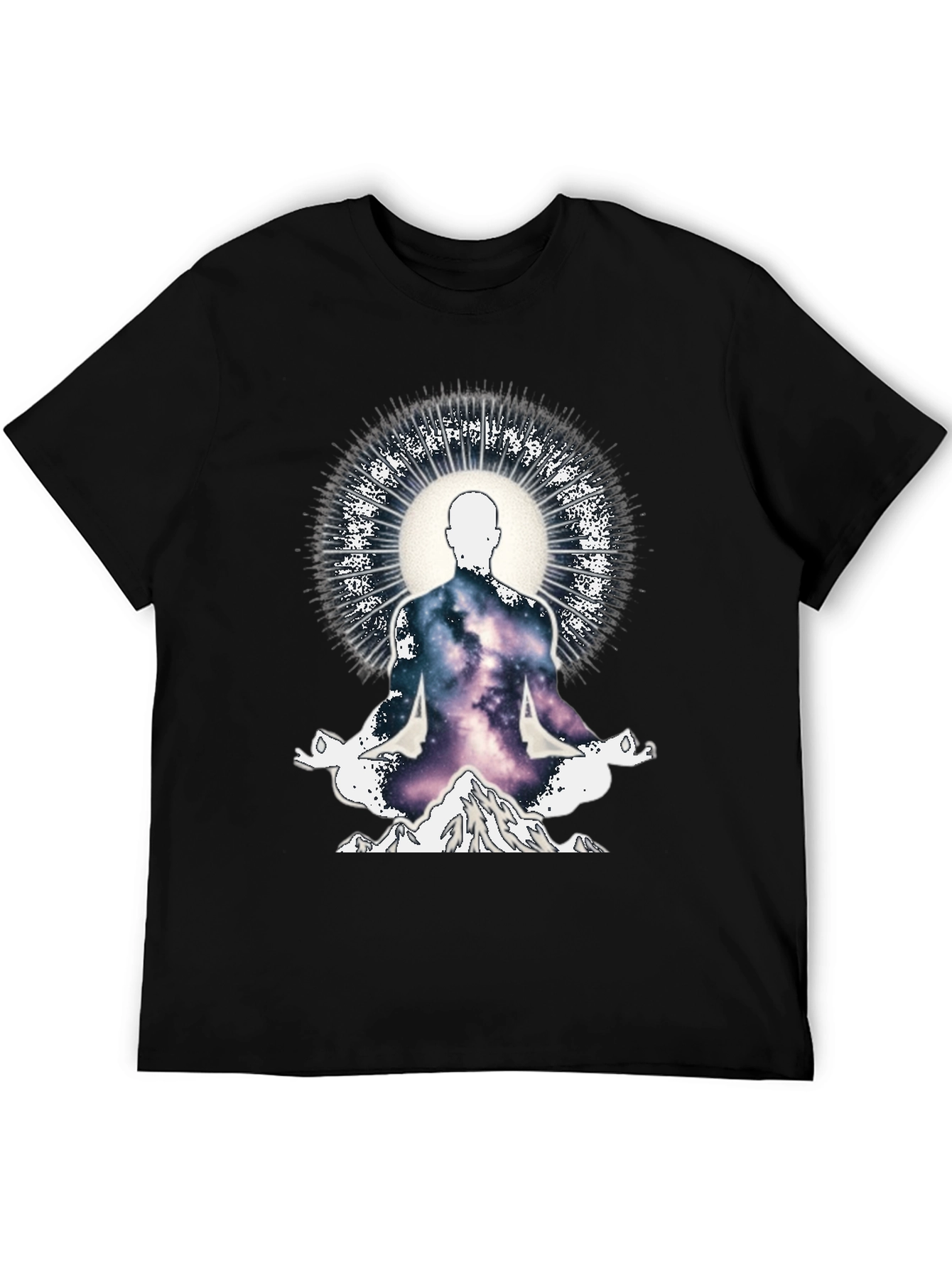 Cosmic Yogi Mens Graphic Tee