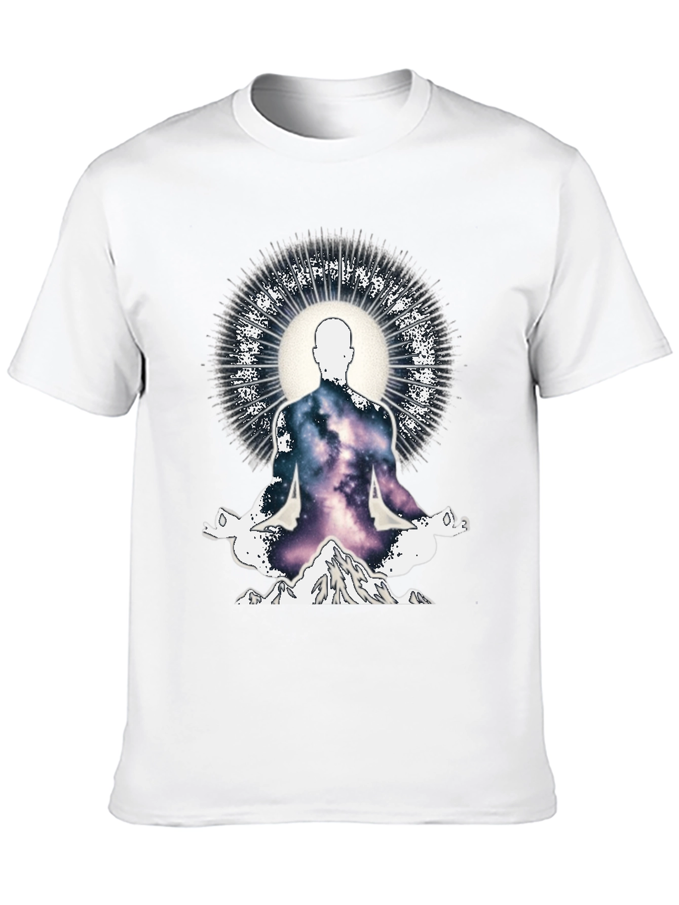 Cosmic Yogi Mens Graphic Tee