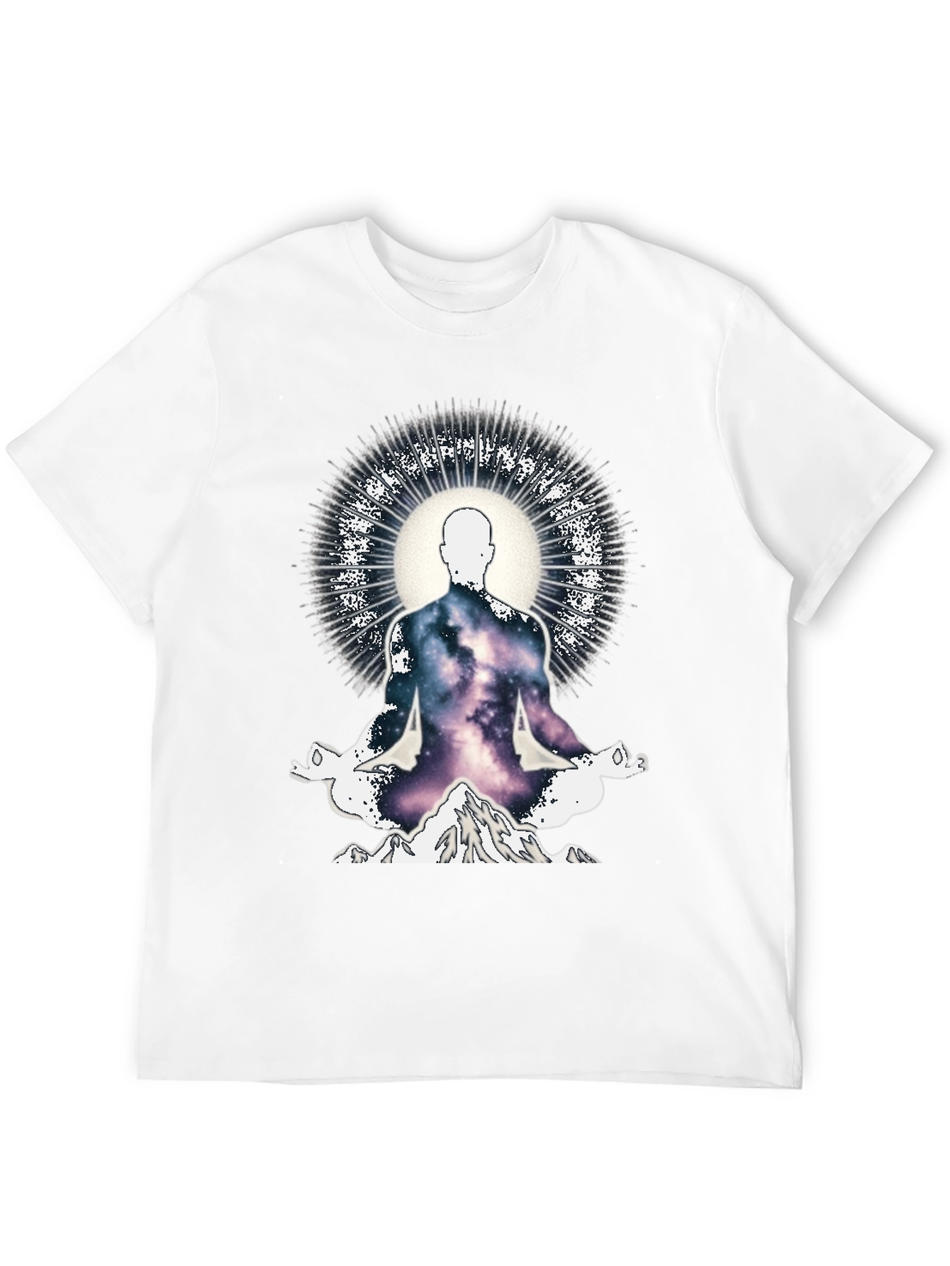 Cosmic Yogi Mens Graphic Tee