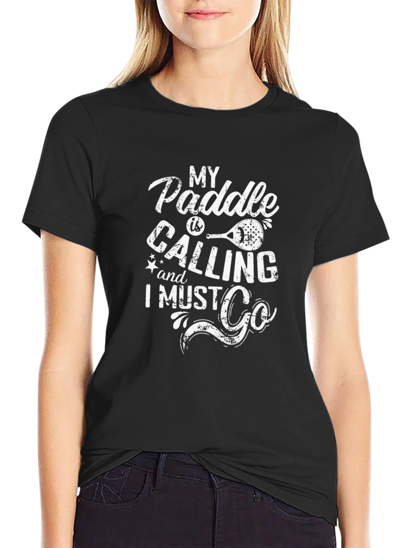 Funny Pickleball T-Shirt - My Paddle Is Calling