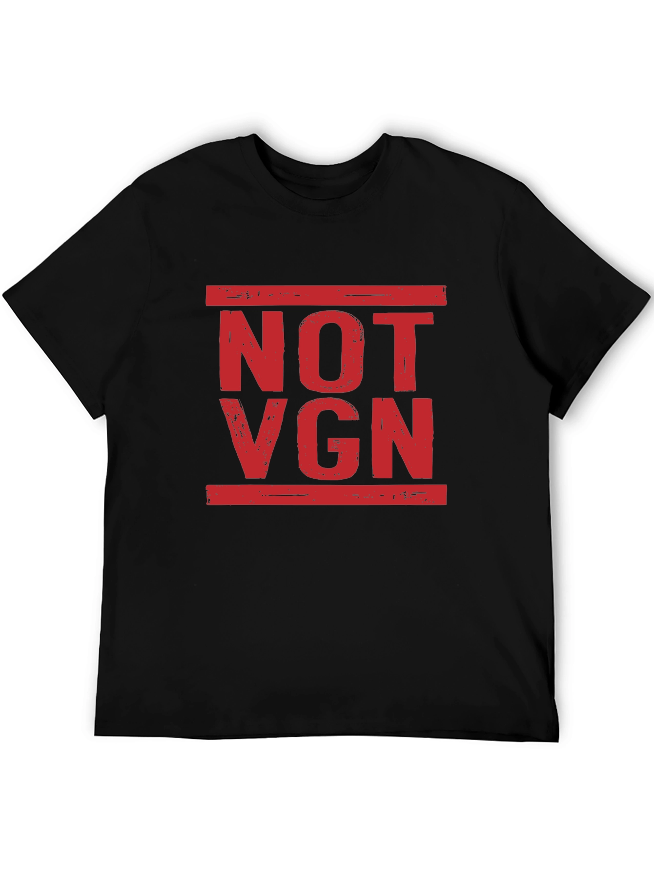 NOT VGN Statement T-Shirt - Black
