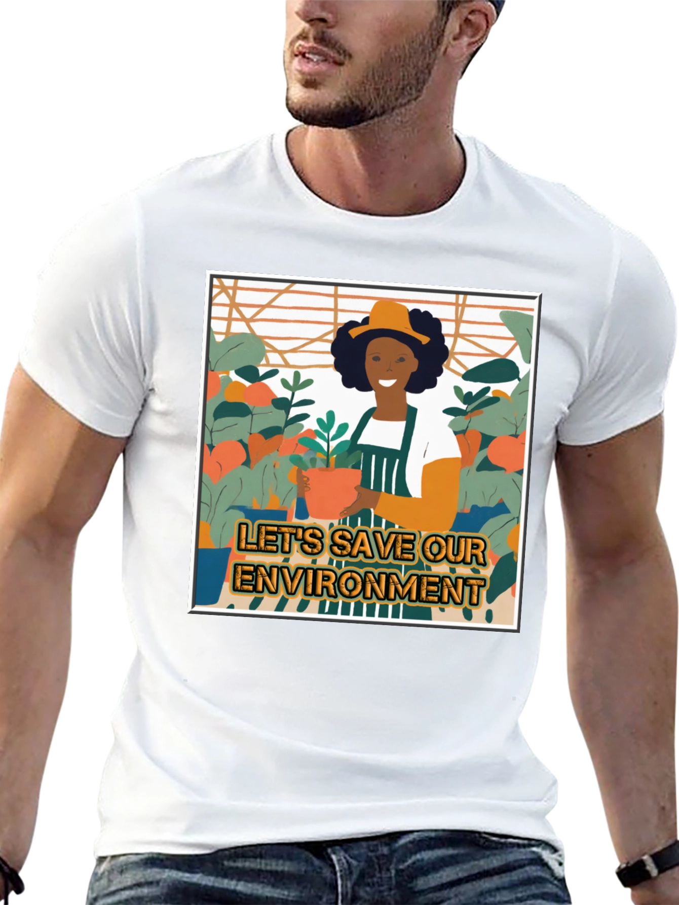 Eco-Friendly Save Our Environment Graphic Tee