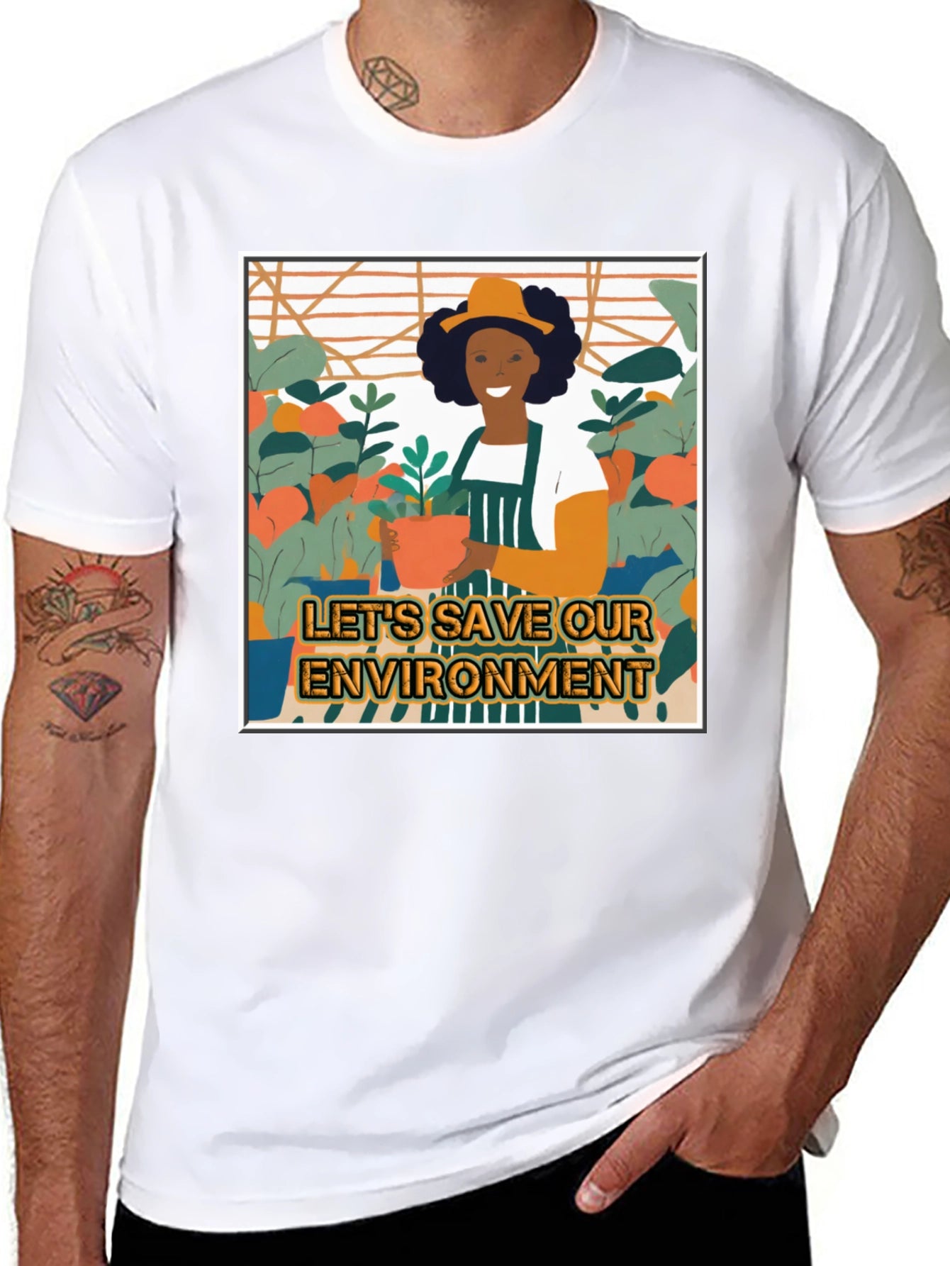 Eco-Friendly Save Our Environment Graphic Tee