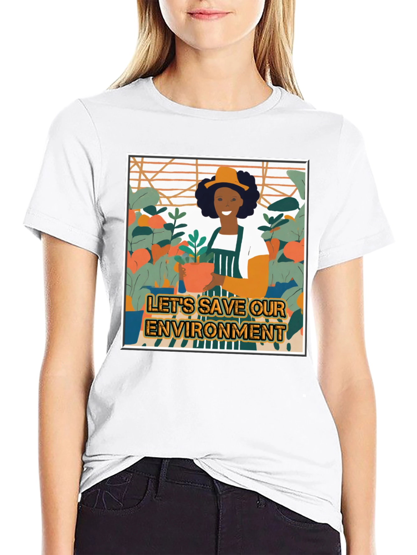 Eco-Friendly Save Our Environment Graphic Tee