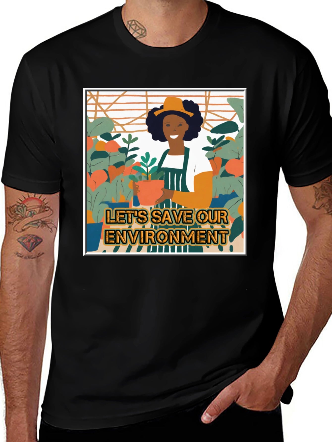 Eco-Friendly Save Our Environment Graphic Tee