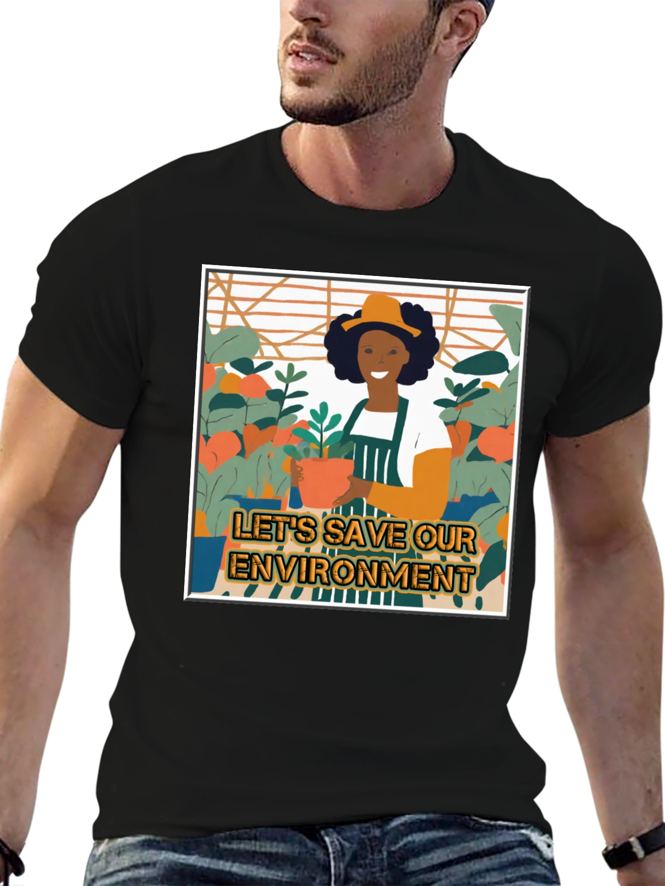 Eco-Friendly Save Our Environment Graphic Tee
