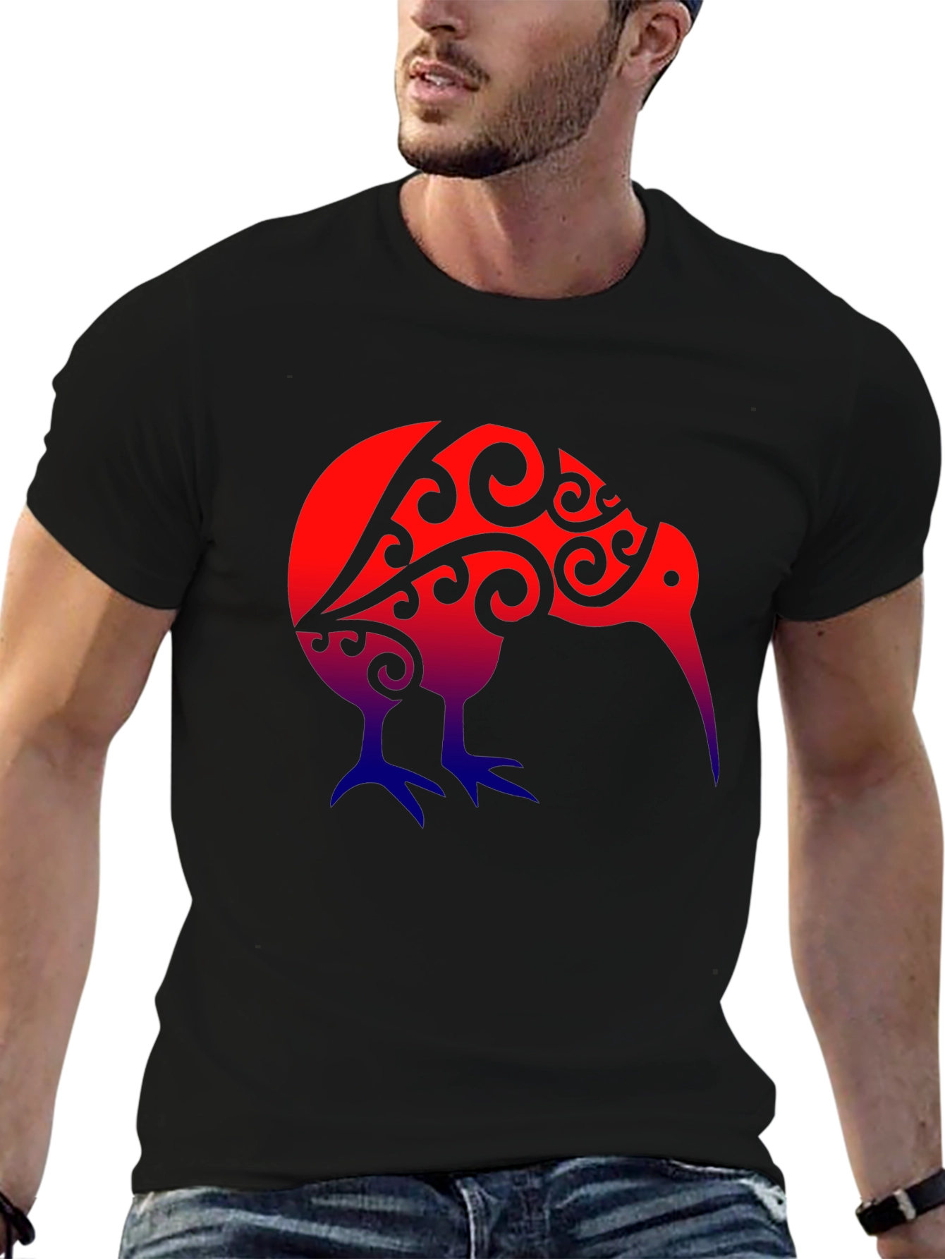 Kiwi Bird Graphic Tee - Cool Casual Style