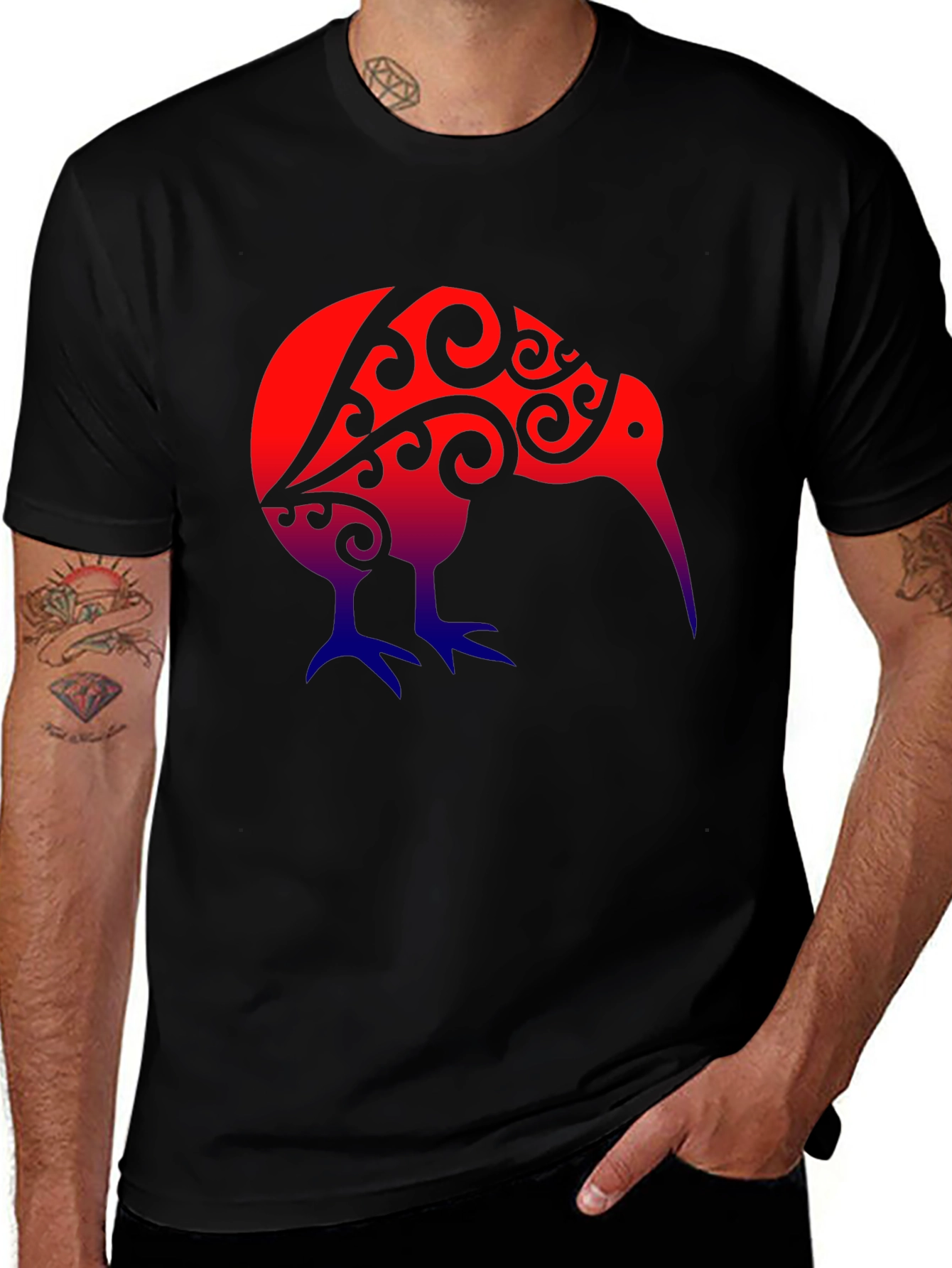 Kiwi Bird Graphic Tee - Cool Casual Style