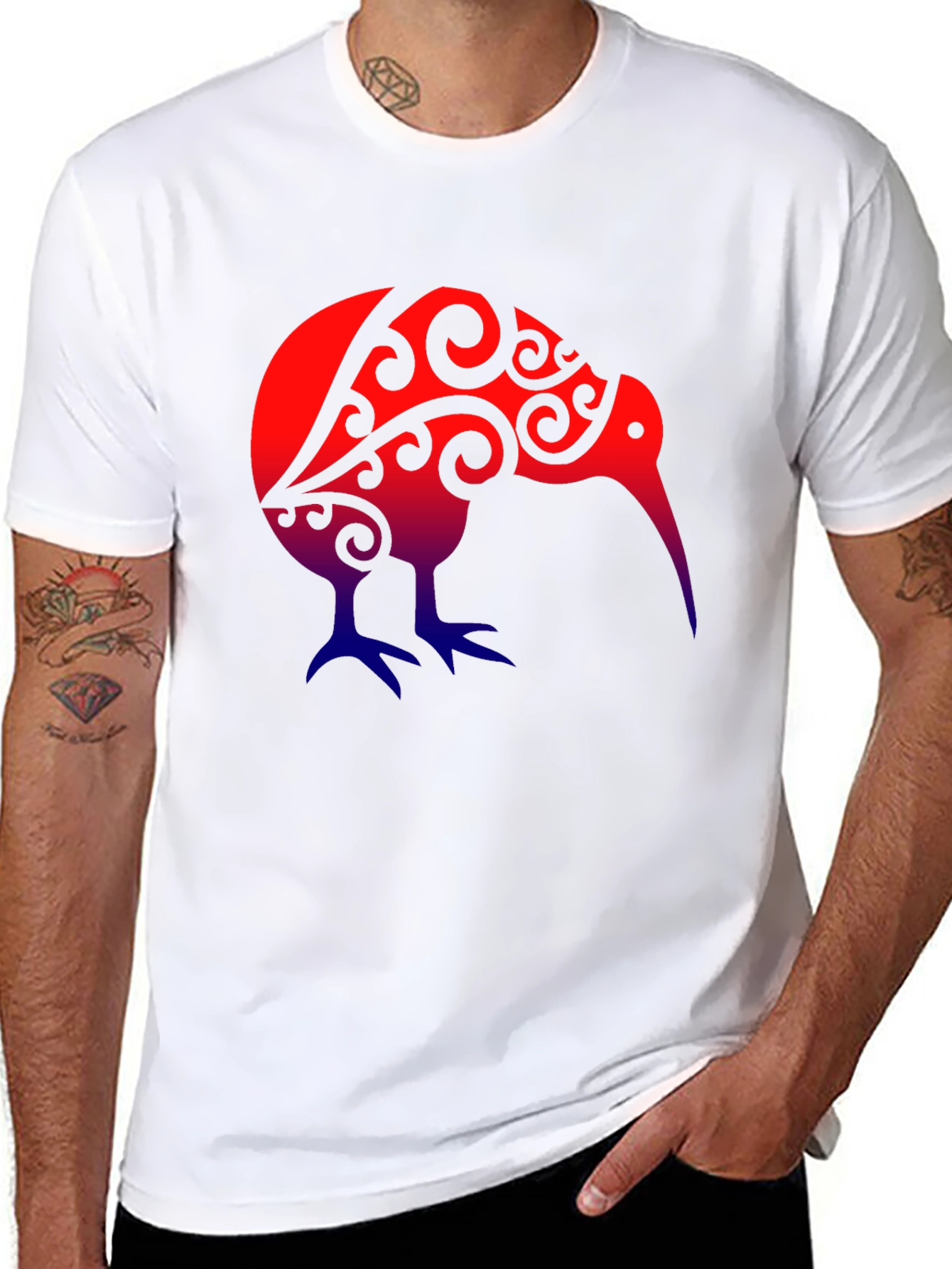 Kiwi Bird Graphic Tee - Cool Casual Style