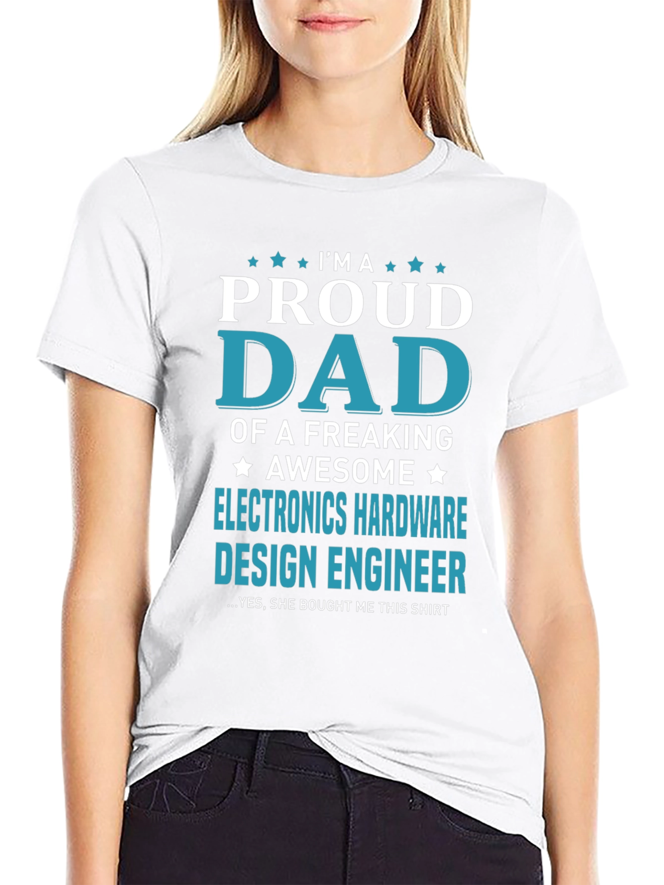 Proud Dad Electronics Hardware Design Engineer T-Shirt