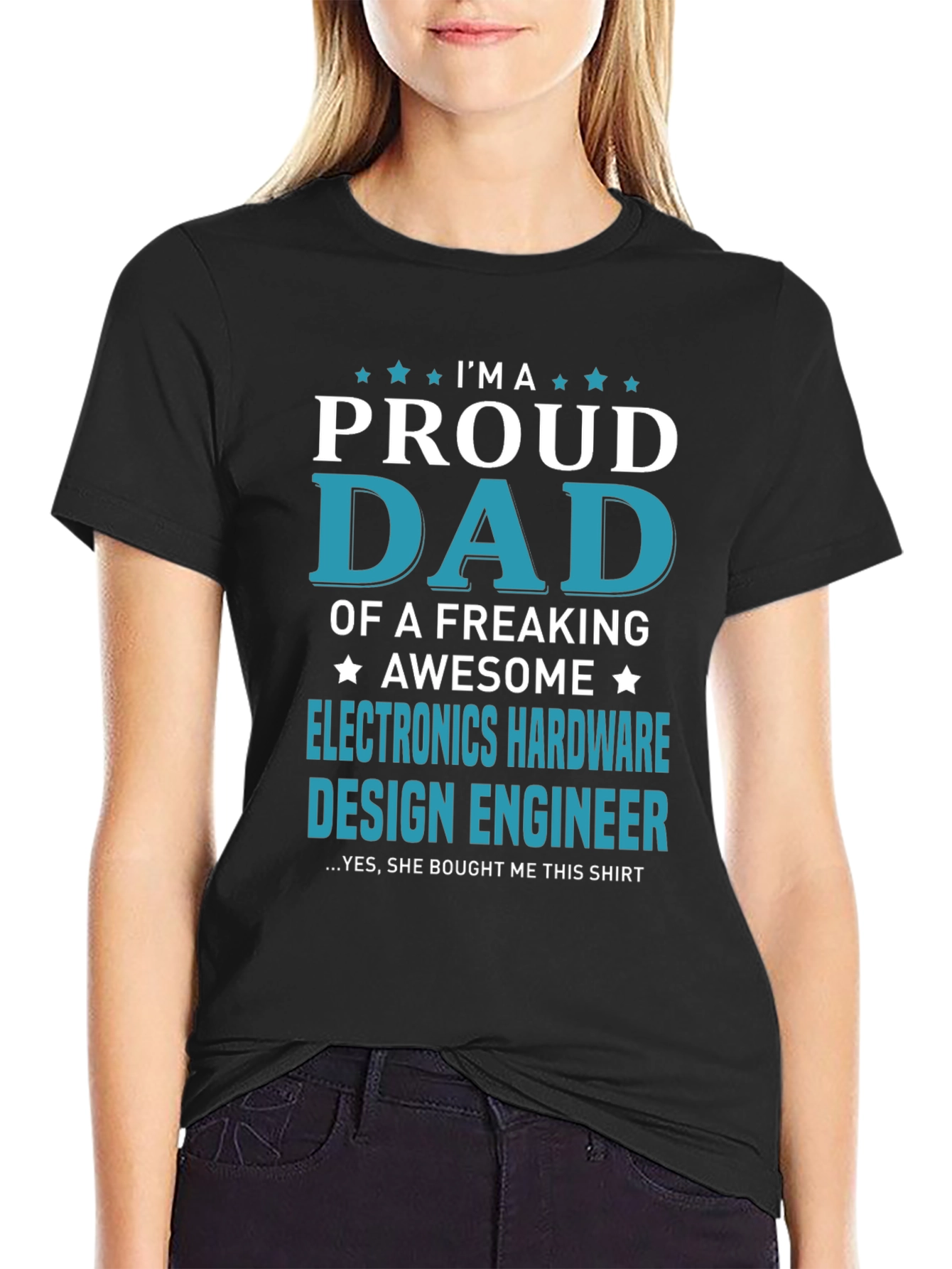 Proud Dad Electronics Hardware Design Engineer T-Shirt