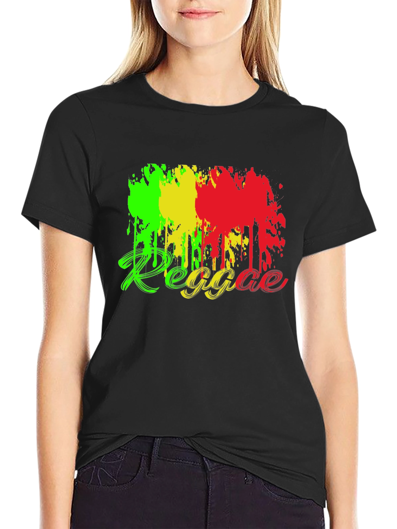 Reggae Style Black T-Shirt