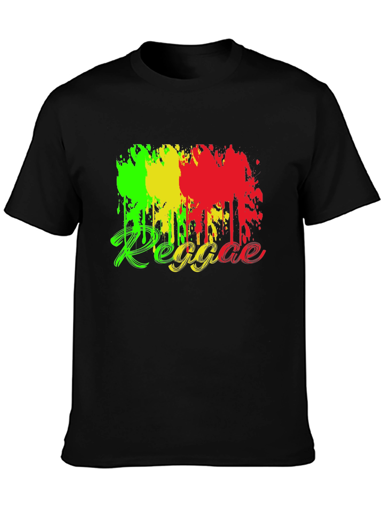 Reggae Style Black T-Shirt