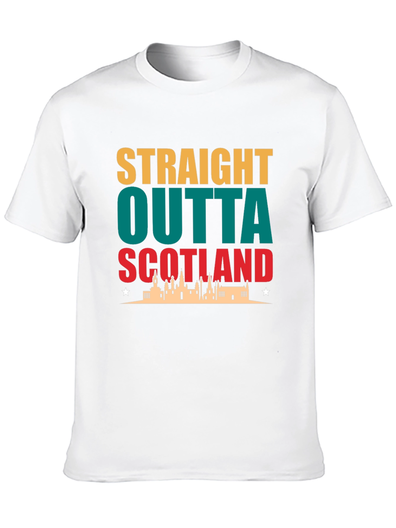 Straight Outta Scotland Graphic T-Shirt