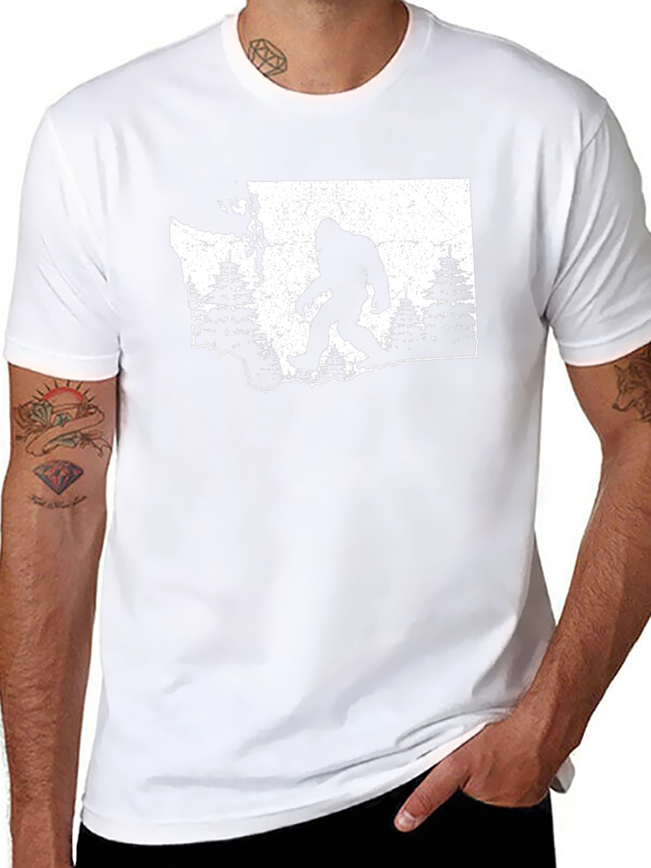Bigfoot Washington State T-Shirt