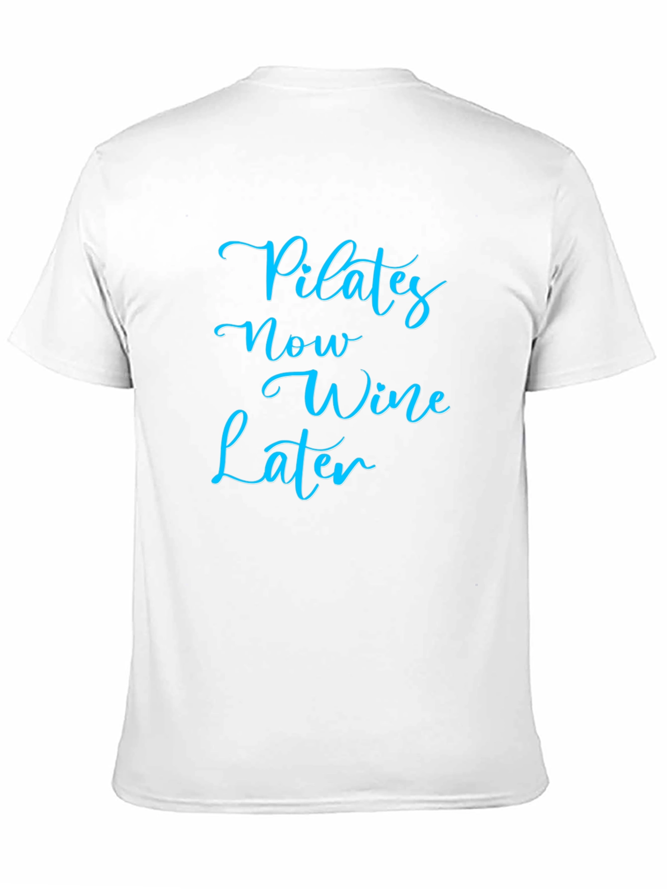 Pilates Now Wine Later Graphic T-Shirt