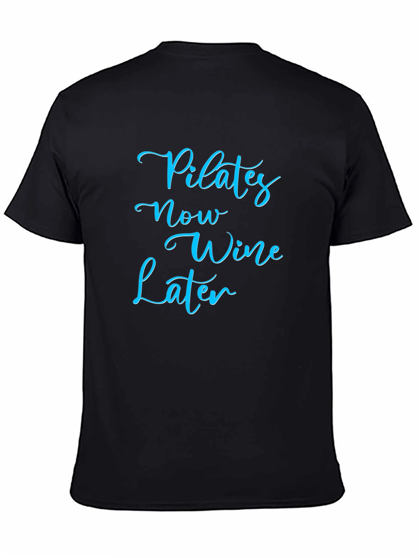 Pilates Now Wine Later Graphic T-Shirt