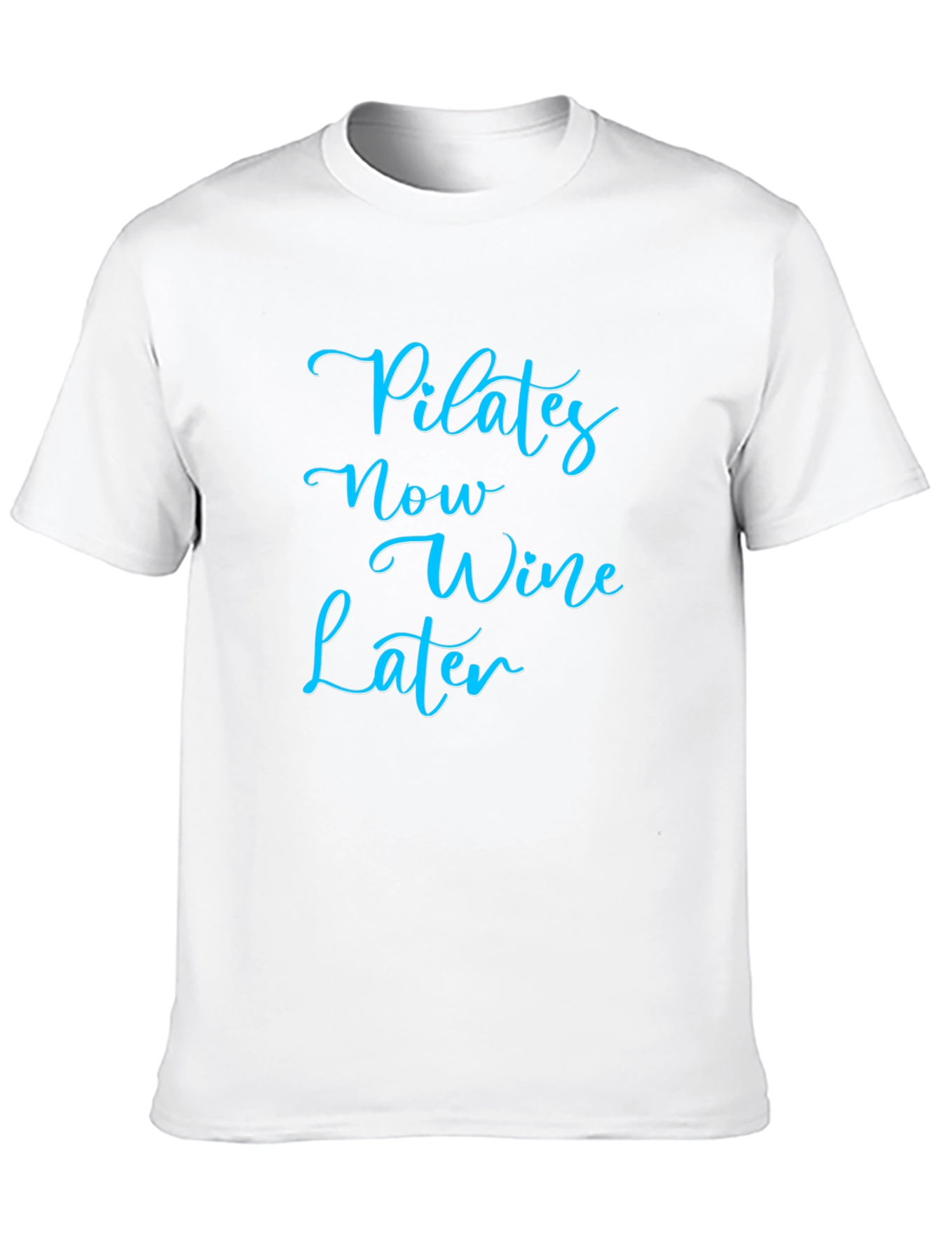 Pilates Now Wine Later Graphic T-Shirt