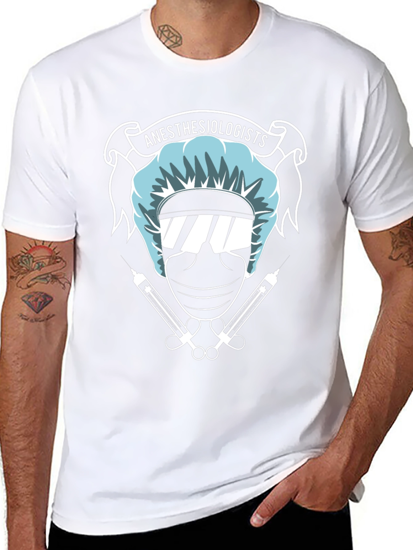 Anesthesiologists Graphic Tee - Medical Humor T-Shirt