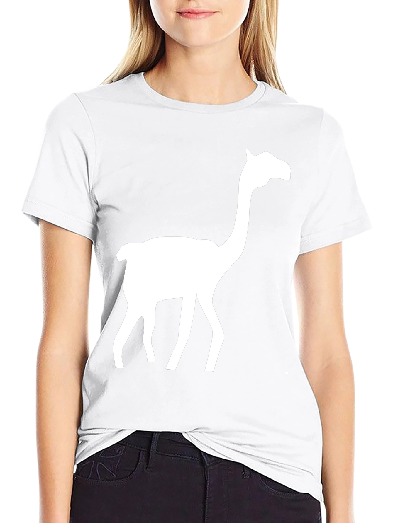 Llama Graphic Tee - Mens Black T-Shirt