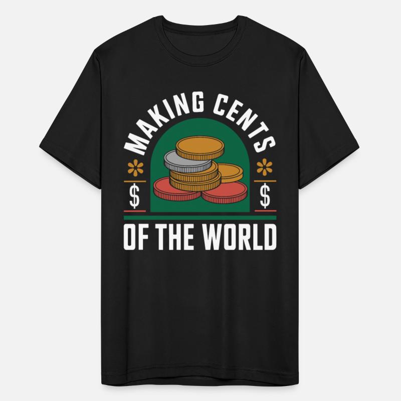 Making Cents Of The World Coin Graphic