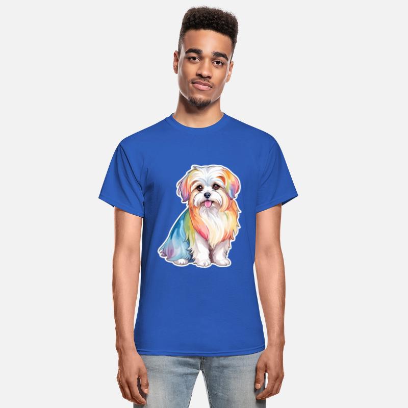 Maltese Dog Watercolor