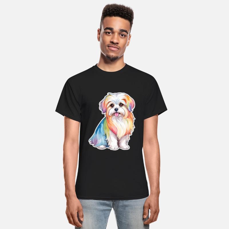 Maltese Dog Watercolor