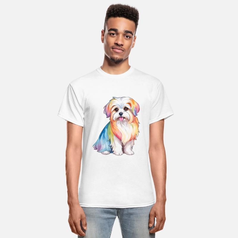 Maltese Dog Watercolor