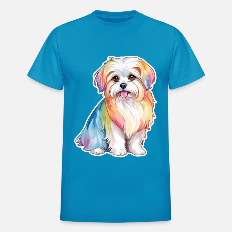 Maltese Dog Watercolor