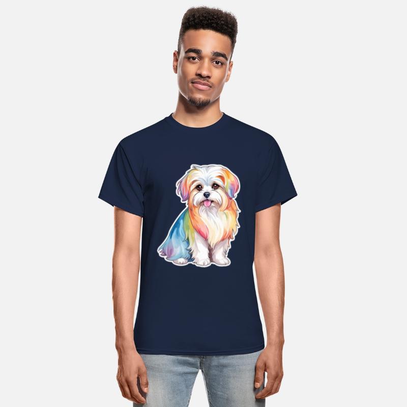 Maltese Dog Watercolor