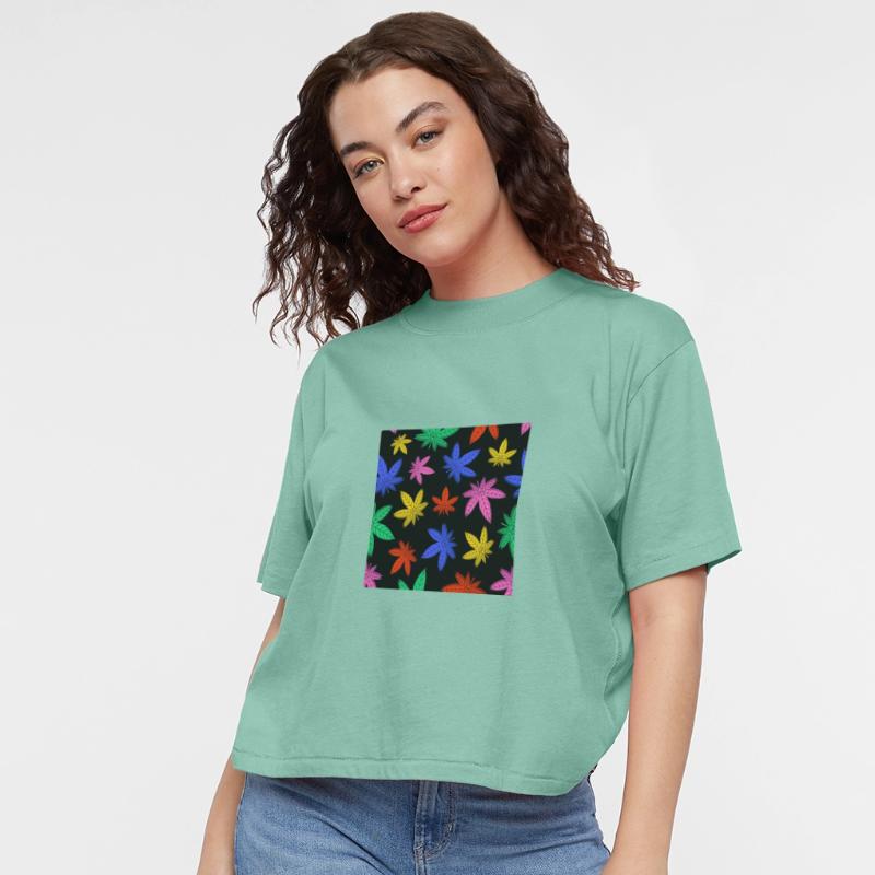 MARIJUANA, CANNABIS LEAF PATTERN